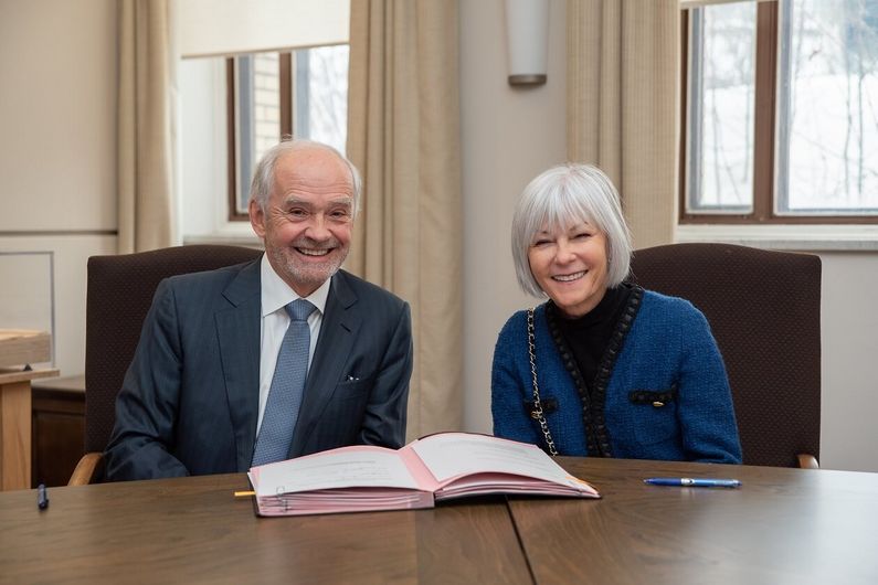 Ariane Riou et Réal Plourde
